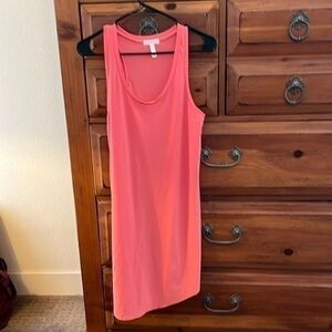 Leith Coral Dress NWOT Size Medium

Fabric: 95% Polyester And 5% Spandex